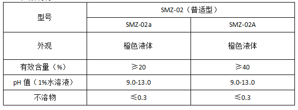 重金屬去除劑質量標準